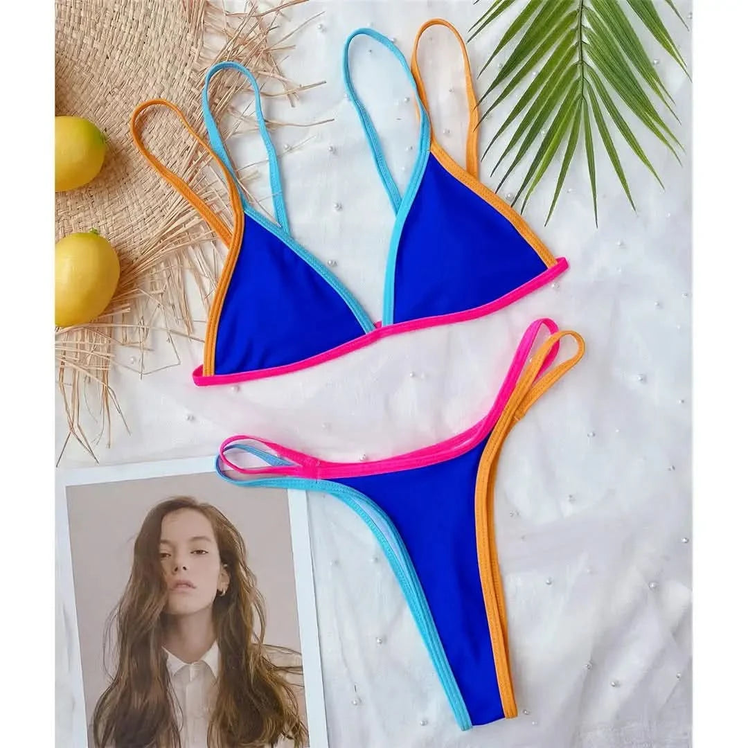 Oiinaa Bathing Suit Women Bikinis Set Sexy Swimsuit Beachwear Bikini Sets Summer Beach Swimwear Bathing Suit Female Biquinis - M & M Global
