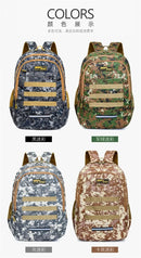 High Quality Large Capacity Outdoor Tactical Backpacks Waterproof Multi Functional hiking bag Outdoor Trekking  Camping Backpack - M & M Global