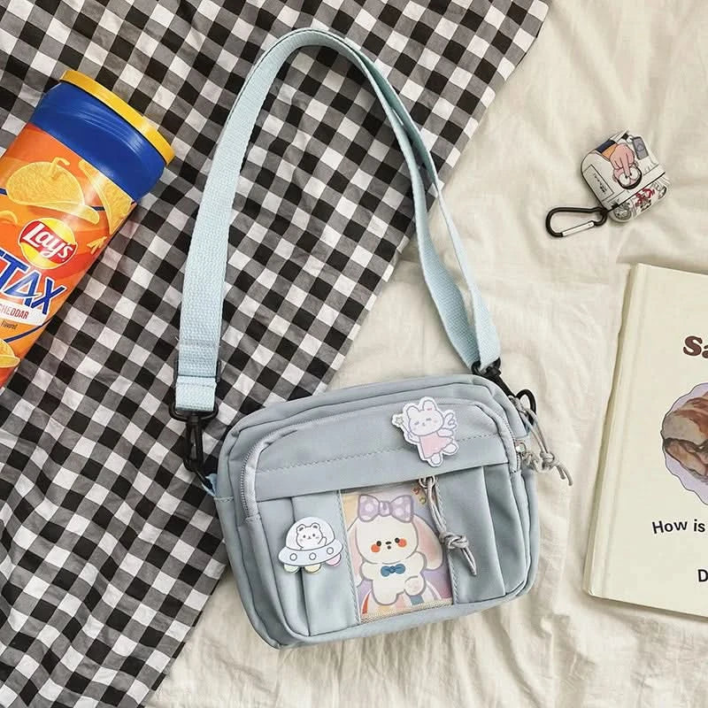 New Kawaii Bag Girls New JK Transparent Bag Small Crossbody Bag For Women Purses and Handbags Shoulder Bag Itabag Bolso - M & M Global