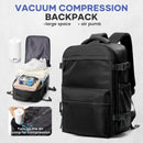Vacuum Backpack Travel Bag for Men Large Capacity airback Backpack Business Laptop Backpack Women Expandable Backpack School Bag - M & M Global