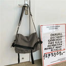 Canvas Messenger Bag Ladies Big Capacity Handbags Shoulder Bag Youth Girls Student School Bags Fashion Men Crossbody Bags Bolsos - M & M Global