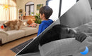 ZOSI 360° Smart Home Security Camera PTZ Auto Tracking Baby Monitor AI Panoramic HD Night Vision Indoor WiFi Surveillance Camera