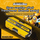 Ship From US Transformers TF-T01 Gaming Earphones Bluetooth 5.4 ENC Noise Reduction Headphones HD Call Music Earbuds Bumble Bee