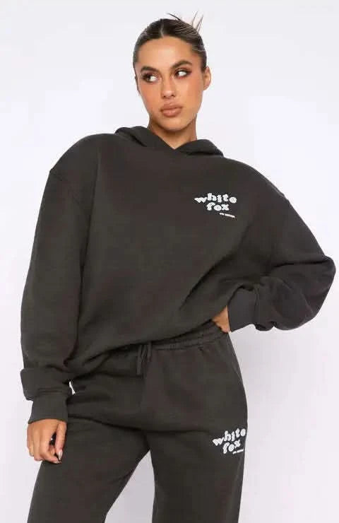 Street Casual Pant Set Clohtes Women's Sportswear Sportswear Jogging Suit Women's Hooded Sportswear Tide Suit