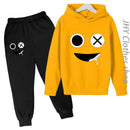 Children Set Boys Girls Kids rain Clothing  Sweatshirt 3-12 Years Toddler Printing Spring Sports game Leisure Time Hoodies - M & M Global