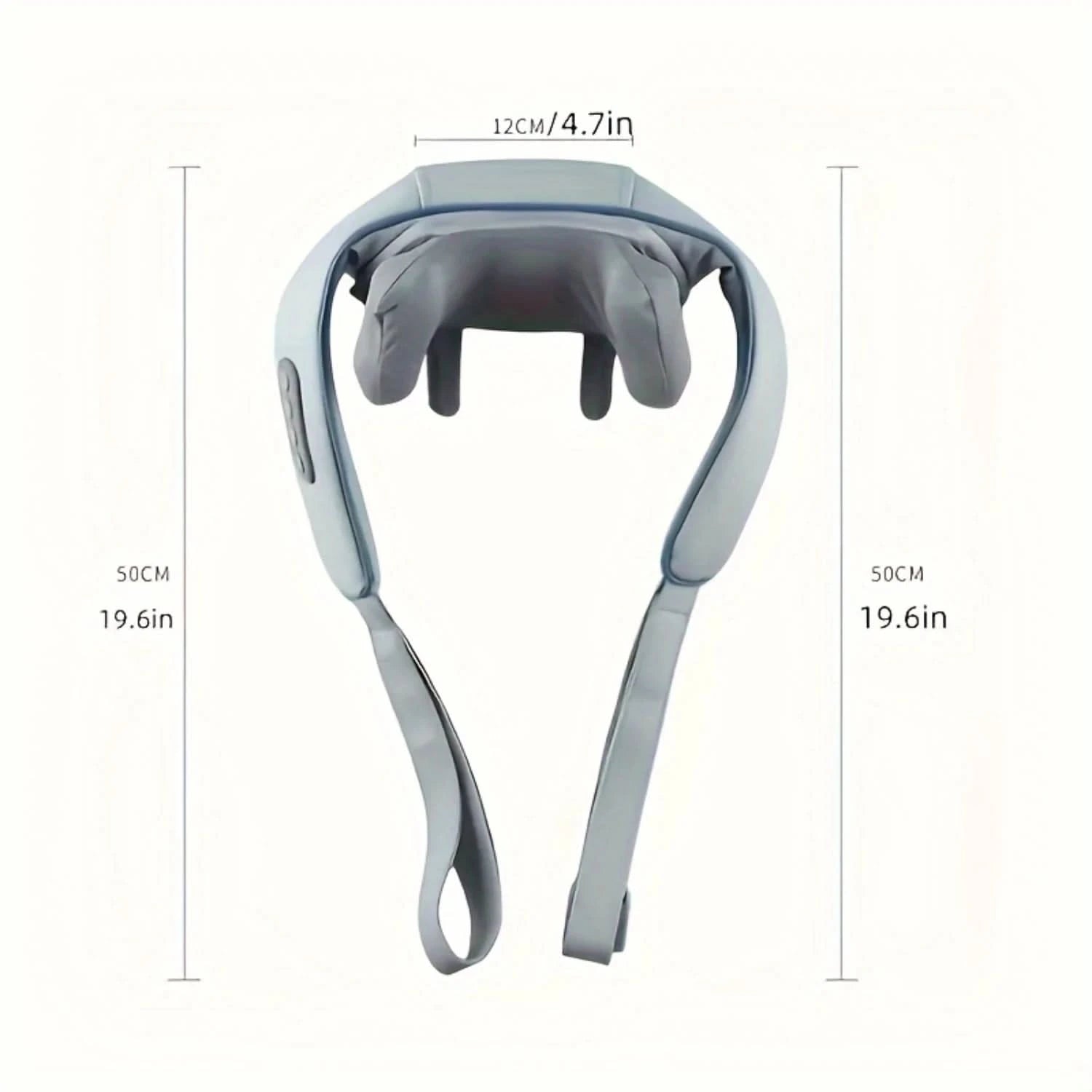 Shoulder And Neck Massager, Clamp Kneading Trapezius Muscle Relax Hot Compress Neck Massager - M & M Global