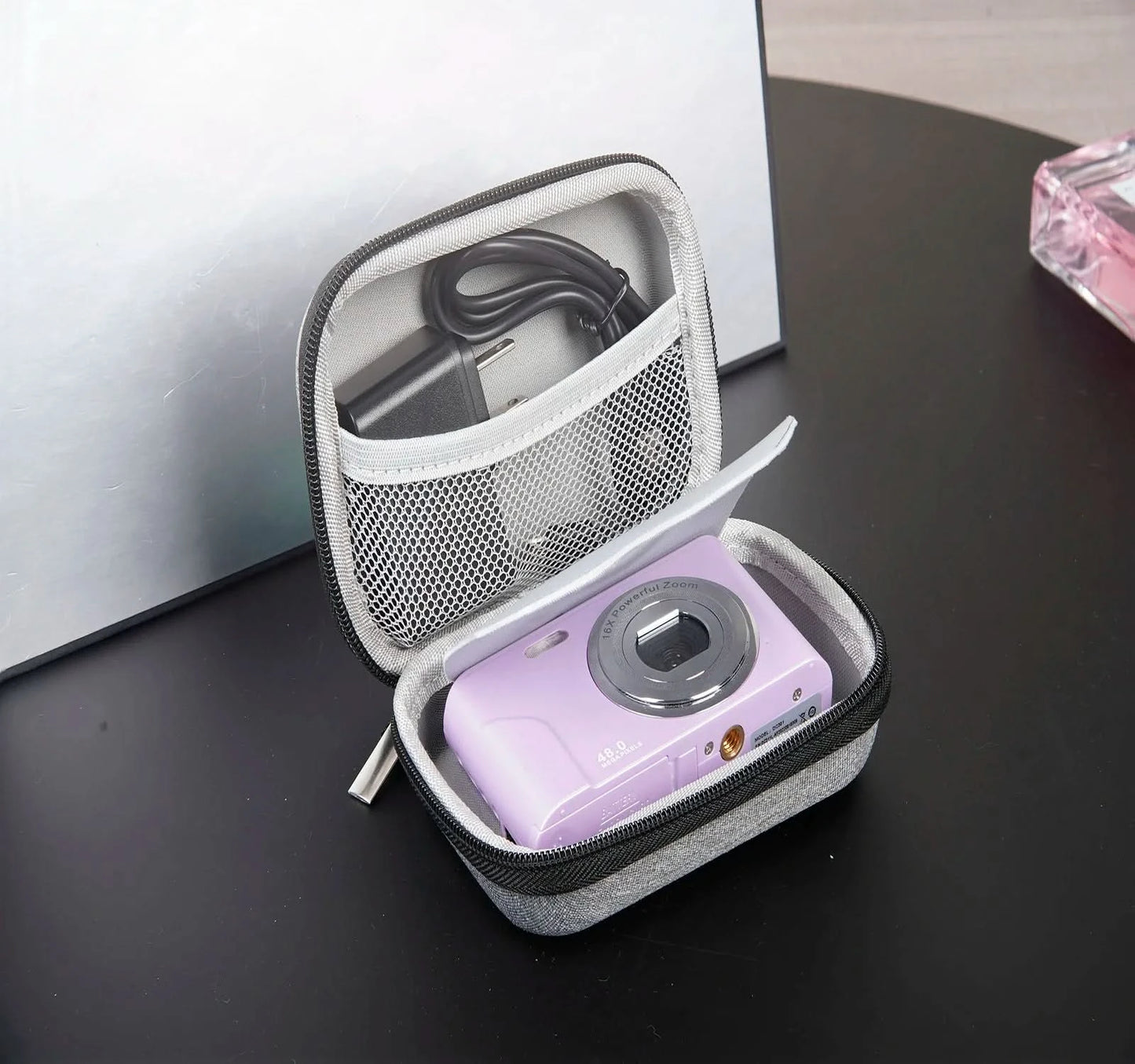HD 1080P 2.4 inch digital Camera Rechargeable Cameras with 16x Zoom Compact Camera 44MP Cameras for kids Beginner Camera - M & M Global