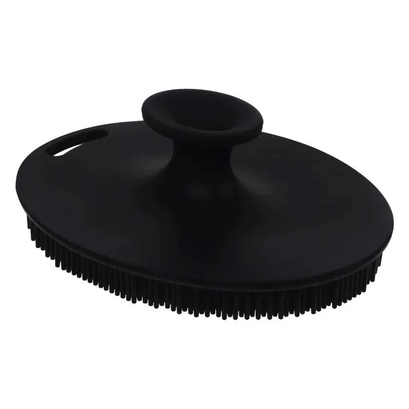 Soft Silicone Exfoliating Brush Cleanser Manual Body Cleansing Body Care Scrubber Shower Gentle Massage Silicone Face Bath Brush - M & M Global