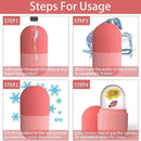Ice Facial Roller Skin Care Beauty Lifting Contouring Tools Ice Cube Trays Ice Globe Balls Face Massager Skin Care Tool - M & M Global