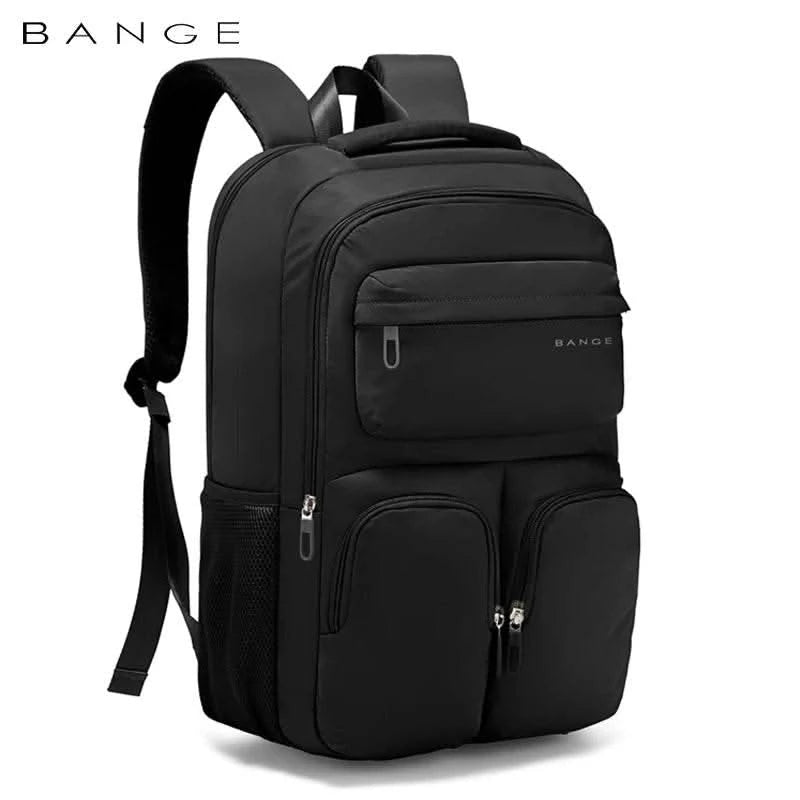 BANGE Large Capacity Men Backpacks for 15.6 Laptop Business Travel Women Backpack Waterproof School Bags with Mesh Side Pockets - M & M Global