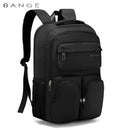 BANGE Large Capacity Men Backpacks for 15.6 Laptop Business Travel Women Backpack Waterproof School Bags with Mesh Side Pockets - M & M Global
