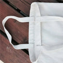 5 PCS Large Capacity Canvas Tote Shoulder Bag Fabric Cotton Cloth Reusable Shopping Bag Eco Tote Bag Casual Beach HandBag Daily - M & M Global