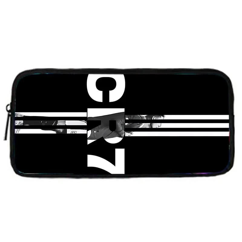 pcs set Football CR7 Star Child School Backpack with Lunch Bags Pencil Bags School Bags for R-Ronaldos Boys Girls Best Gift - M & M Global