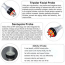 AOKO Metal Head 40K Cavitation Fat Burn Body Slimming Massage Machine Weight Loss Facial Skin lifting Tightening Beauty Device - M & M Global