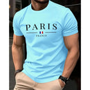 Summer Men's T-shirt 3D letter pattern Printing T-shirt Men's Personalized Hip Hop Street Clothing Tops Casual T-shirt for man - M & M Global