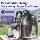 Backpack Carrier/ Bubble Carrying Bag for Small Medium Dogs Cats, Transparent Cat Space Capsule, Breathable Cat/ Dog Travel Bag - M & M Global