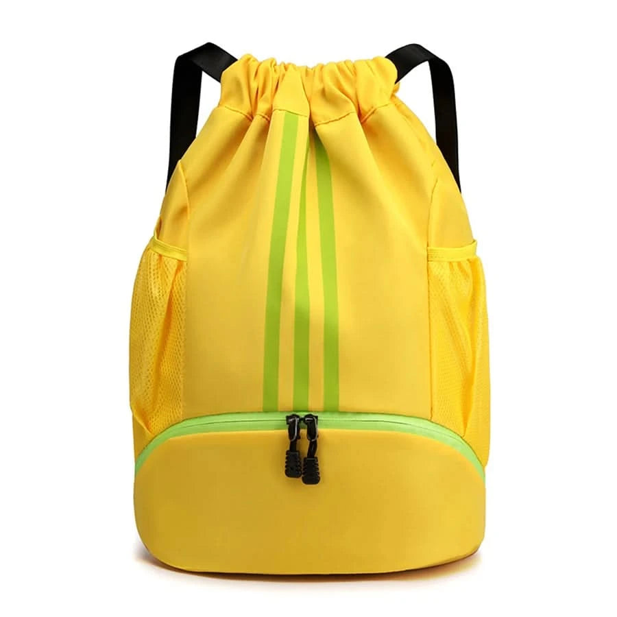 Gym Bag Fitness Backpack Women Men Basketball Backpack Outdoor Soccer Football Storage Bags Training Drawstring Sports Knapsack - M & M Global