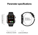 Rugged Military Smart Watch Men For Android Ios IP67 Waterproof Sport Fitness Ai Voice Bluetooth Call Smartwatch 2024 New