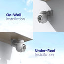 Sannce 4K POE Camera H.265 Human Detection Smart Tracking Full color Onvif 8MP IP Security Camera Protect For Video Surveillance