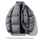 Winter Parka Men Brown Thick Warm Jackets Big Size Oversize Cotton Padded Windbreaker Outwear Waterproof Loose Coats