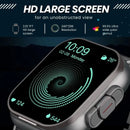 D8 2-In-1 Smartwatch with Headphone 2" Bt Call NFC Sleep Monitor Smart Watch Earbuds Compatible With iPhone Android 2025 - M & M Global