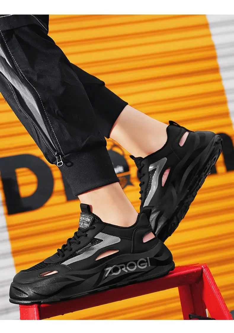 New Summer Men Shoes Breathable Outdoor Sneakers Platform Casual Sneakers Running Shoes Hollow out Sandals Zapatillas Hombre - M & M Global