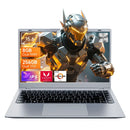 14 Inch Business Laptop Notebook PC CPU AMD3020E 8GB RAM 256GB SSD Storage Windows 11 Fingerprint Recognition Backlit Keyboard