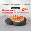 Electric Neck Massager Pillow Cervical Stretcher Heating Vibration Massage Back Traction Orthopedic Sleeping Pillows Support - M & M Global