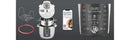 PRO Max Wi-Fi Smart 10-in-1 Pressure Cooker, Steamer, Saute, Warmer, Rice Cooker, Yogurt Maker, Sous Vide, Baker, NutriBoost - I - M & M Global