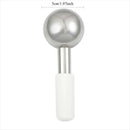 1PC Facial Ice Hockey Cold and Hot Stainless Steel Facial Roller Beauty Spa Cooling Ball, Low-temperature Freezing Rod - M & M Global