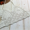 Sexy Style Hand Crochet Solid Color Bikini Beachwear Women Beach Holiday Hollow Out Tie Up Swimsuit Sun Bathing Clothes - M & M Global