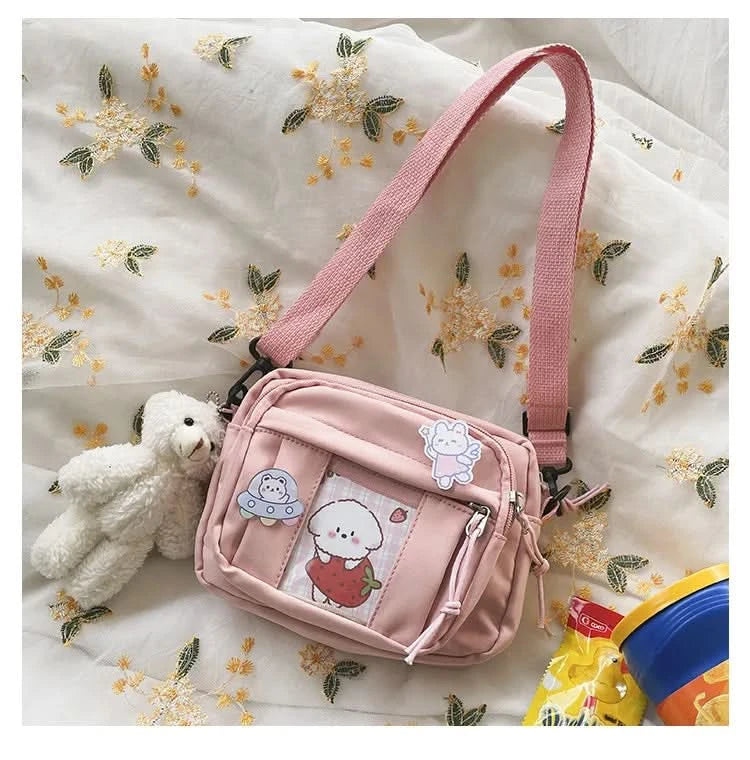 New Kawaii Bag Girls New JK Transparent Bag Small Crossbody Bag For Women Purses and Handbags Shoulder Bag Itabag Bolso - M & M Global
