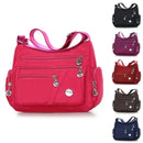 Large Capacity Women Crossbody Bag Waterproof Tote Casual Nylon Shoulder Bag Purse Handbag Lightweight Travel Messenger Bag - M & M Global