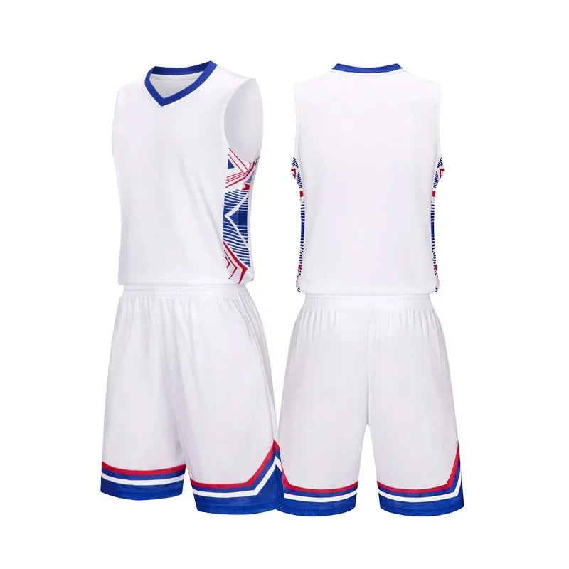 Kid Basketball Jersey Quick-drying Training Uniform Shirts Children Sportswear Kit Boys and Girls Tracksuit Sport Suit Clothes - M & M Global