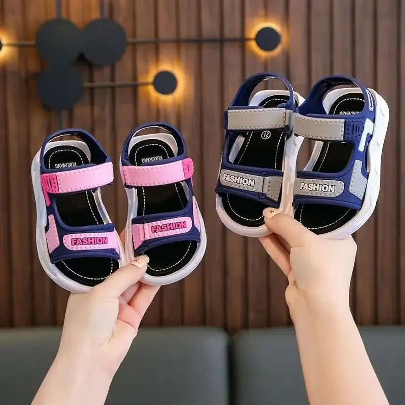 Fashion Kids Sandals Baby Shoes Boy Soft Sole Non-slip Boys Girls Sandals Toddler Children's Shoes Summer Beach 2-10 Years - M & M Global