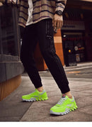 Brand Trend Size 46 47 48 Men's Wear-resistant Cushioning Thick-soled Fitness Sneakers Outdoor Breathable Running Shoes for Men - M & M Global