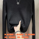 Slimming Knitted Sweater Women Hot Drill Soft Skin-friendly Warm Tops Half-high Collar Ribbed Long Sleeve Base Knitted Sweater
