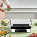 Sandwich Maker,1600W Touch-sensitive 2 In 1 Steak Making Machine, Adjustable Sandwich Making Machine with LED Display Screen for - M & M Global