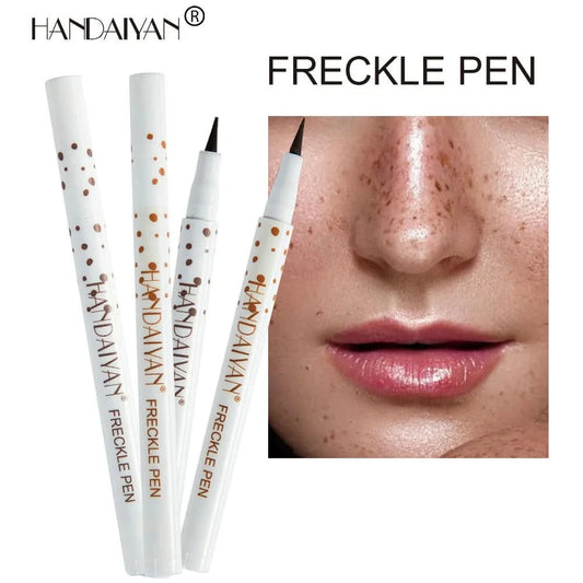 HANDAIYAN Natural Fake Freckle Pen Quick-Drying Waterproof Spot Pencil Makeup Tool for Facial Lifelike Fake Freckles Cosmetics - M & M Global