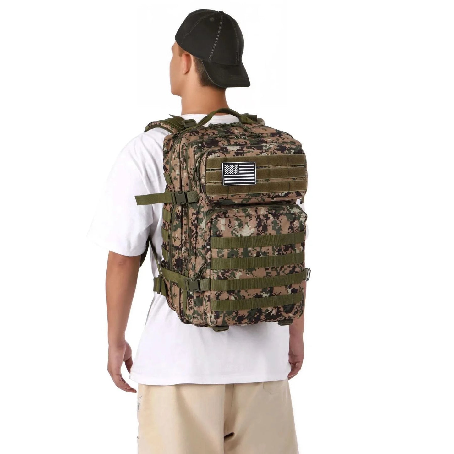 25L/50L Tactical Backpack Molle Bag Outdoor Bags Backpack for Hiking Camping Trekking Hunting Fishing GYM Bags Backpacks - M & M Global