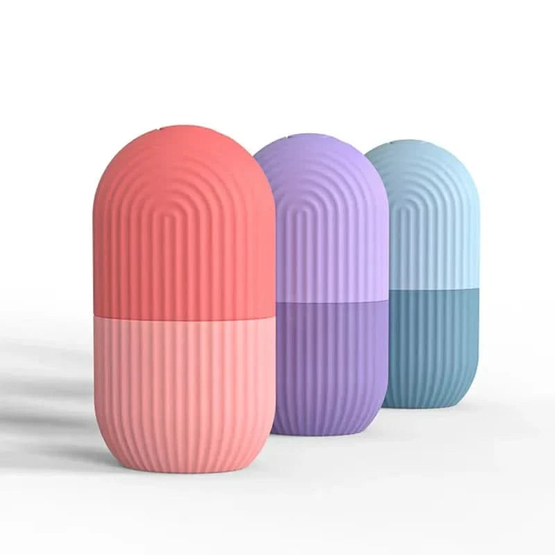 Ice Facial Roller Cube Beauty Lifting Ice Ball Face Massager Contouring Eye Roller Facial Treatment Reduce Acne Skin Care Tool - M & M Global
