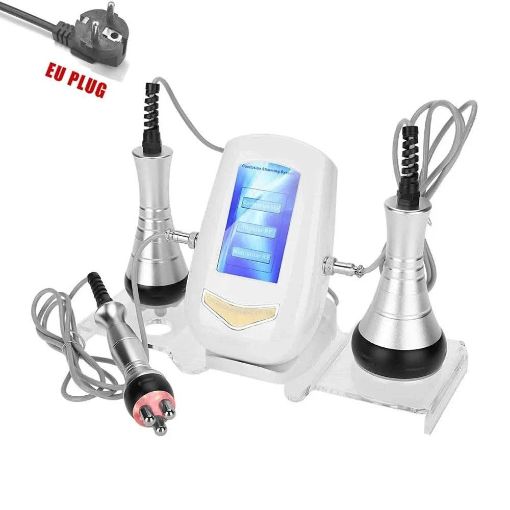 AOKO Metal Head 40K Cavitation Fat Burn Body Slimming Massage Machine Weight Loss Facial Skin lifting Tightening Beauty Device - M & M Global