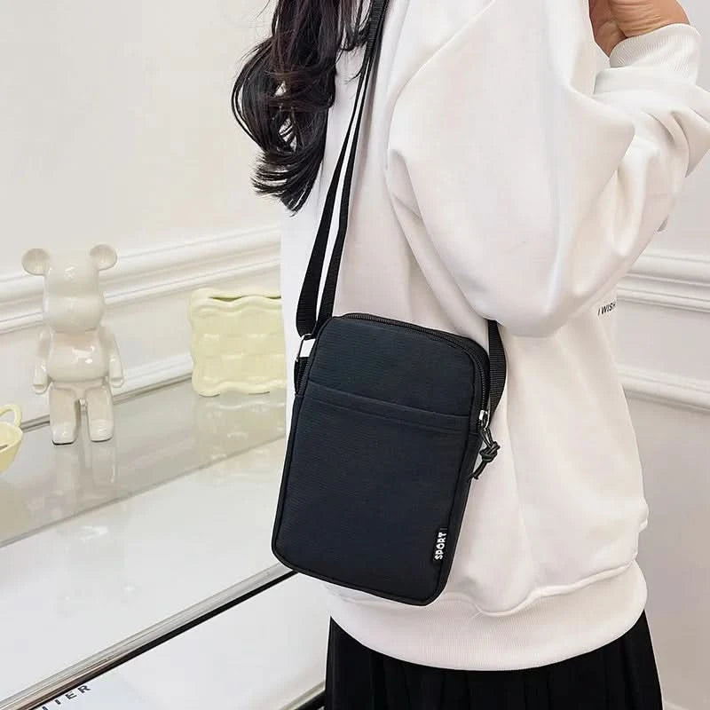 New Fashion Mobile Phone Bag Women's Messenger Bag All-match Mini Small Crossbody Bag Hanging Neck Coin Purse Vertical Handbag - M & M Global