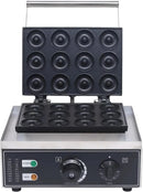 Commercial Donut Pancakes Maker Machine Non Stick Surface Double Sided Heating Two Knobs Versatility Control Temperature Time In - M & M Global