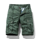 Summer Men Cargo Cotton Shorts Mens Multi Pocket Casual Shorts Spring Mens Jogger Pants Fashion Beach Shorts Dropshipping LZLLTT