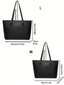 2024 Europe and the United States new women's handbag shoulder bag cross pattern simple fashion bag - M & M Global