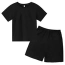 Hot Sales Summer Slam Dunk Master Pattern Print Children Short Sleeve T-shirt+Shorts 2pcs Set Kids Boy Girl Fashion Sportsuit - M & M Global