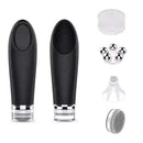 2024 New Rechargeable Sonic Facial Cleansing Brush with Hot and Cool Compress Silicone Face Cleanser for Deep Cleaning - M & M Global