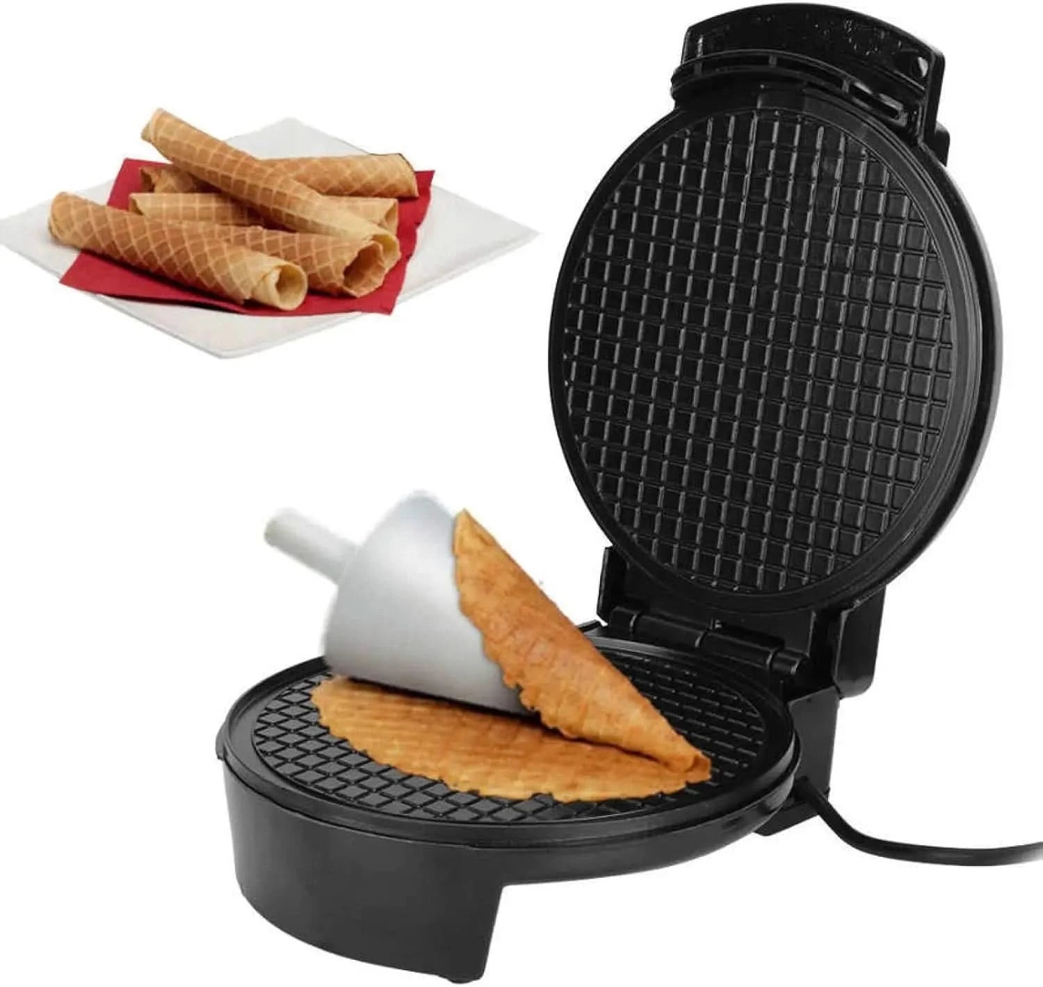 3 In 1 Deep Sandwich Maker Breakfast Sandwich Maker Mini Toasted Sandwich Maker Waffle Maker Electric Crispy Egg Roll Machine No - M & M Global
