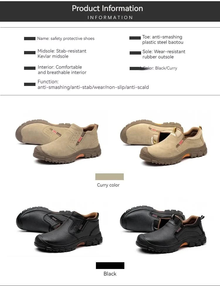 Mens Work Boots Composite Toe Safety Footwear Metatarsal Guard Puncture-Proof Construction Work Shoes Anti-Slip Rubber Outsole